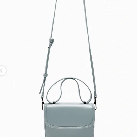 ZARA brand new stunning bag in light blue color - Picture 11 of 11